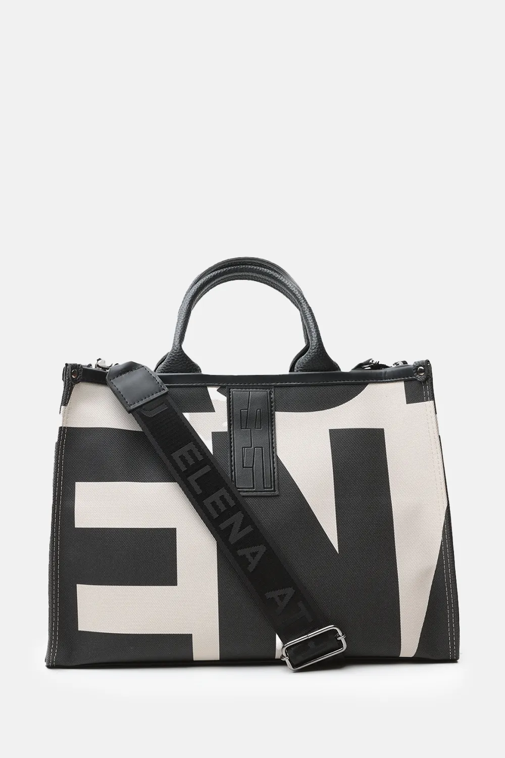 FW25-BAGS-PRODUCT-II-38_result-1 CROSSTOTE ELENA ATHANASIOU LOGO BEIGE LARGE - Image 1